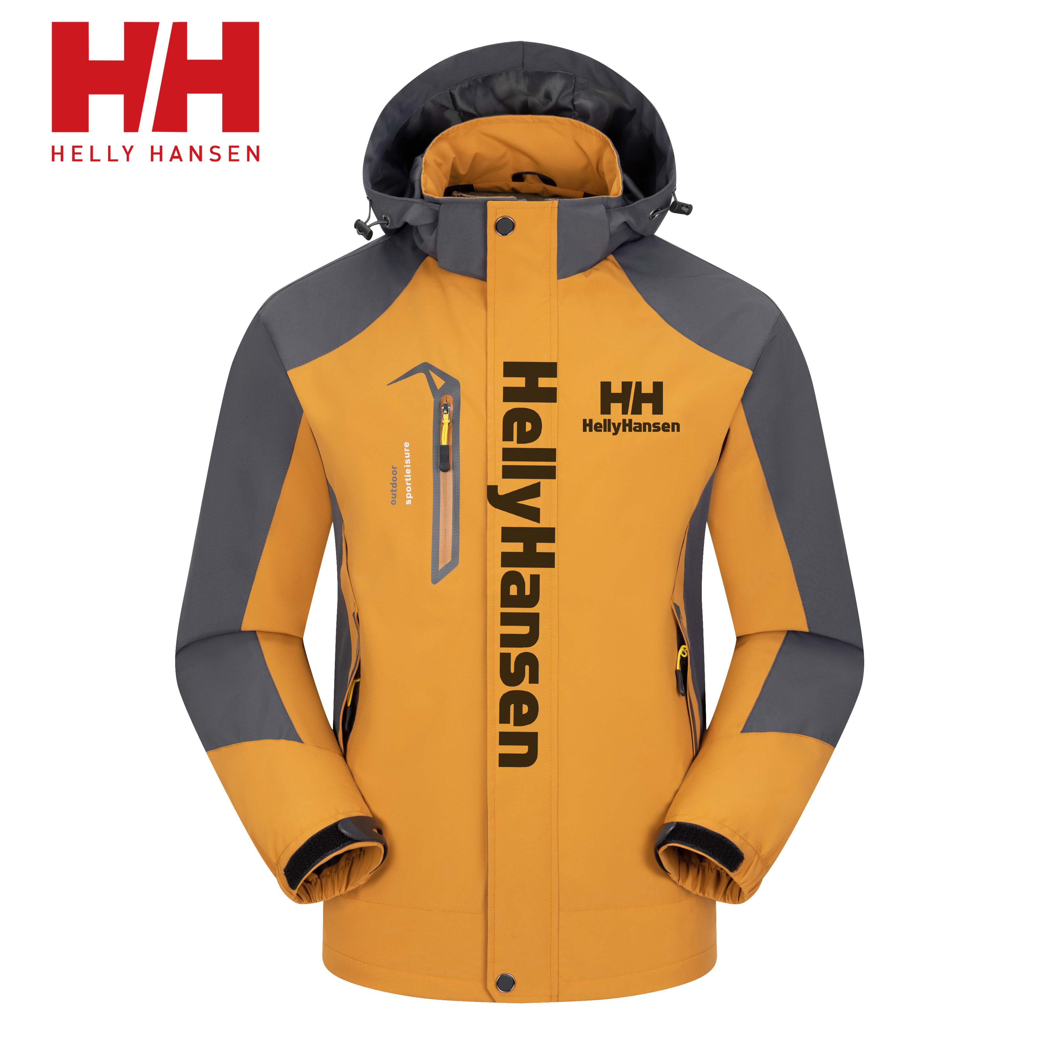 Helly Hansen® Men's Windproof and Water-Resistant Outdoor Hiking Jacket
