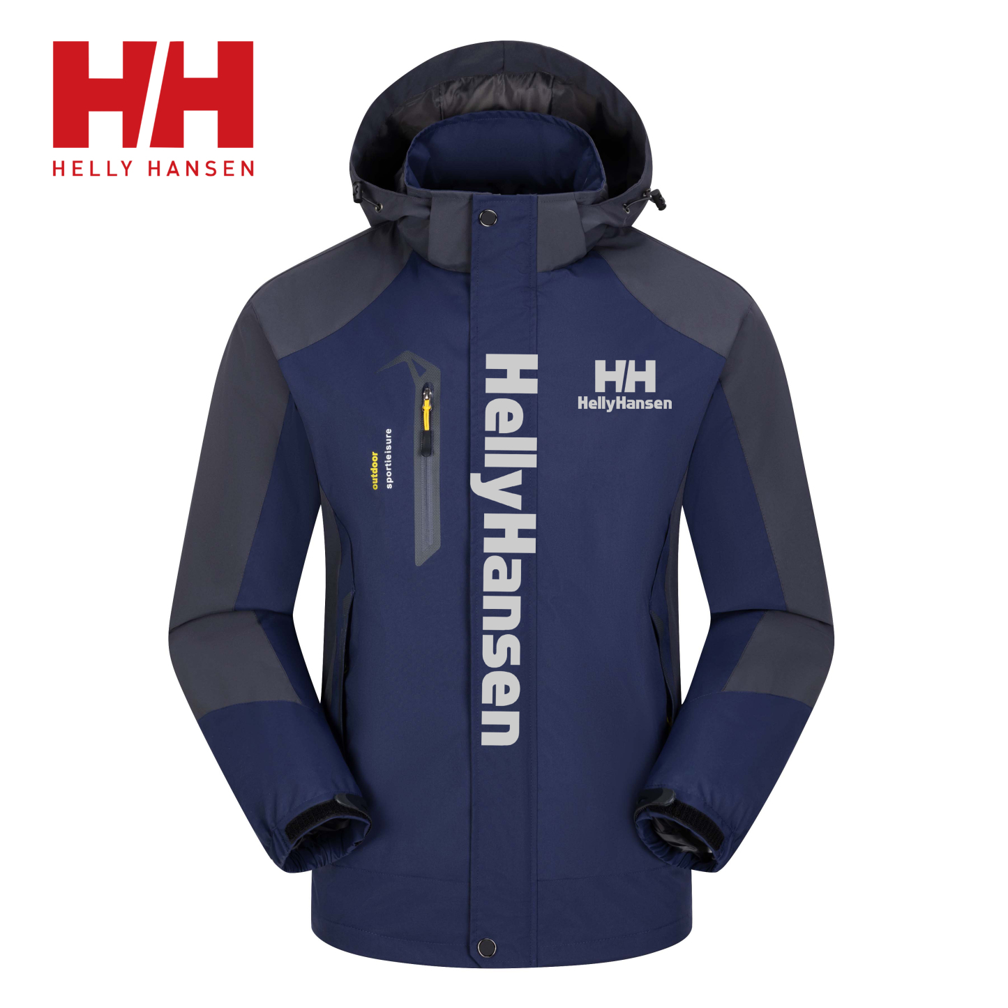 Helly Hansen® Men's Windproof and Water-Resistant Outdoor Hiking Jacket