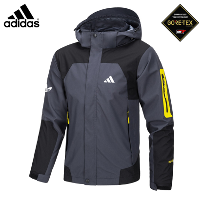 Men's adidas® wind and water resistant jacket