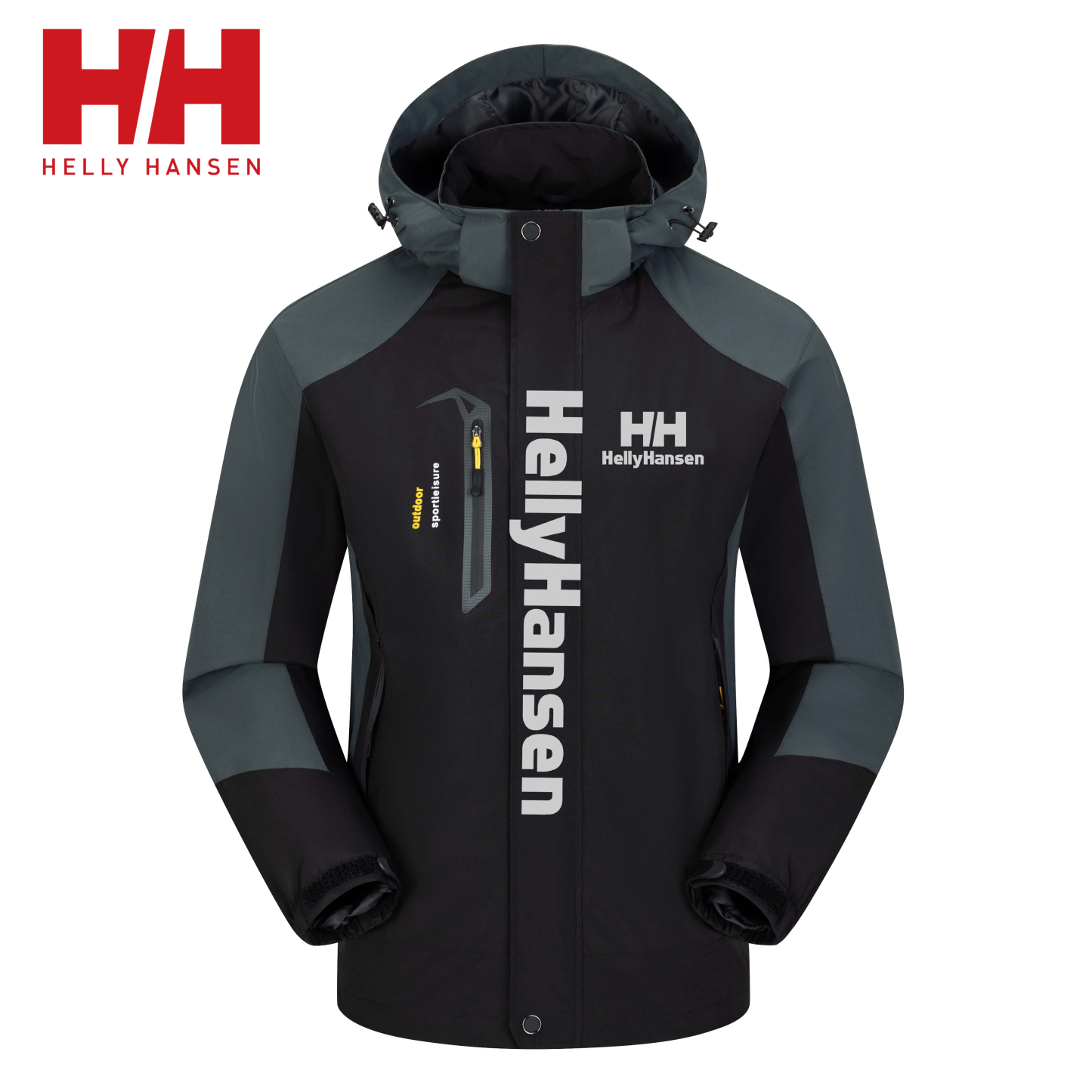 Helly Hansen® Men's Windproof and Water-Resistant Outdoor Hiking Jacket