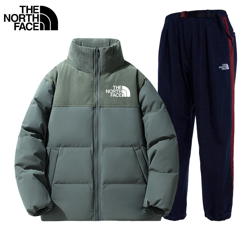 2025-The North Face庐 Down Jacket + The North Face庐 Sweatpants