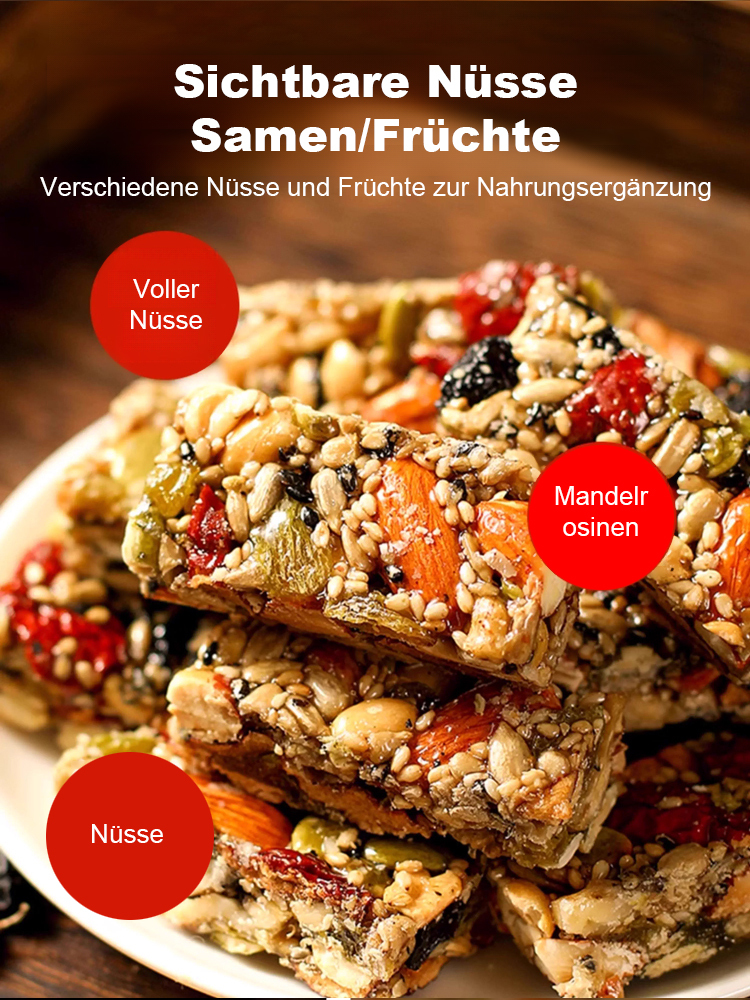  Max-Planck-Forschung Schwarzer Sesam-Walnuss Snack ✨ Cholesterinsenkend ✨ 10-faches Calcium ✨ Niedriger GI 38 🌿🧠