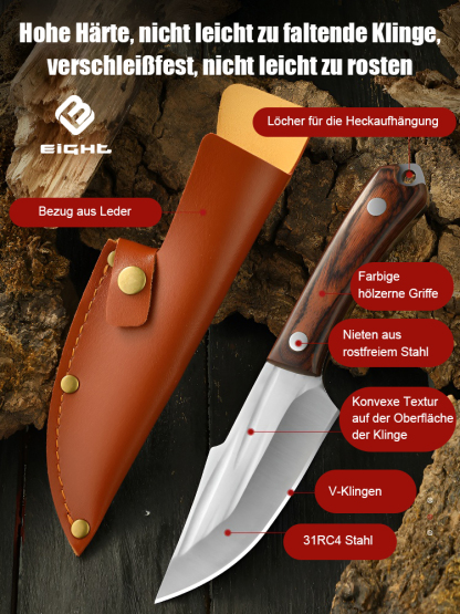 Scharfes Profi-Campingmesser aus Edelstahl