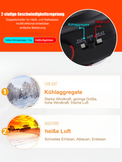 Entfroster für die Auto-Heizung