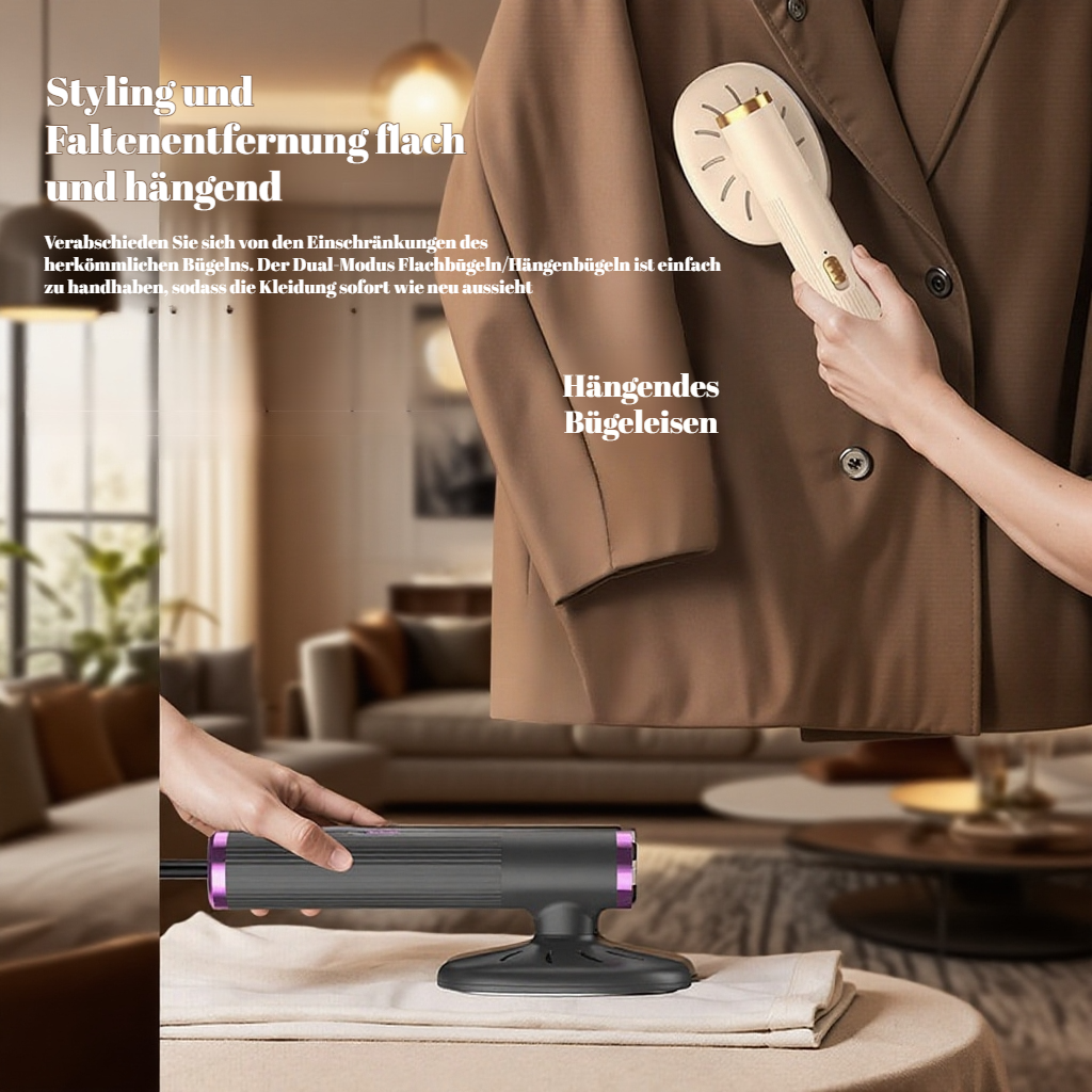 Tragbares Mini-Bügeleisen für unterwegs – Perfekt für Reisen