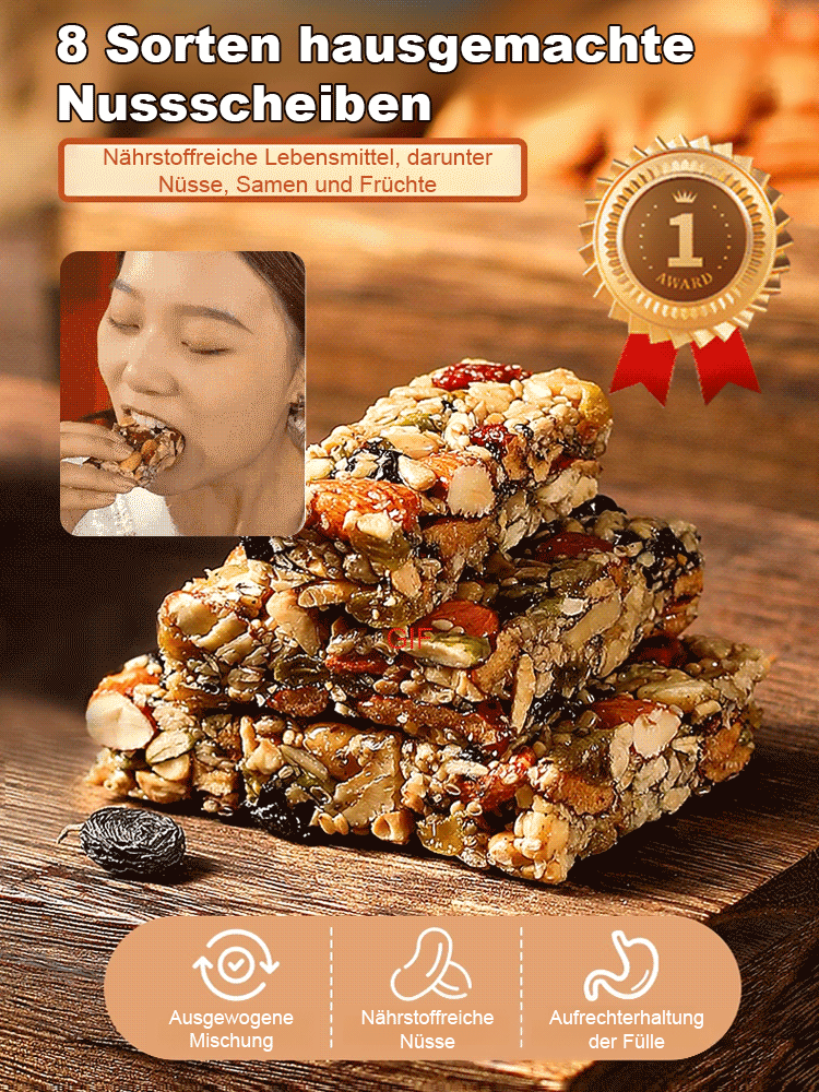  Max-Planck-Forschung Schwarzer Sesam-Walnuss Snack ✨ Cholesterinsenkend ✨ 10-faches Calcium ✨ Niedriger GI 38 🌿🧠