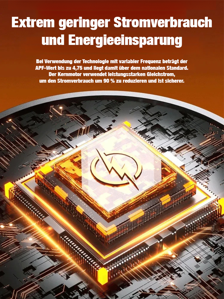 [Monatliche Stromkosten von nur 1 Euro]【Haushalt Wand montierte mobile Klimaanlage Heizung Heizung】50% Rabatt.Konstante Temperatur, leise, zirkulierende Heizung.