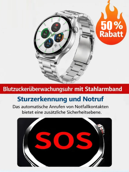 Premium Upgrade Smartwatch ✨ Bluetooth Telefonie✨ NFC Funktion ✨ Universal Kompatibel ⌚💳