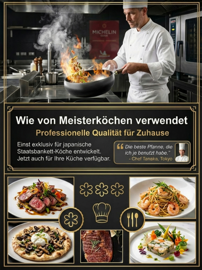 【80% Jubiläums-Rabatt】Tsubame-Sanjo Wok | Handgehämmertes Eisen | 100% Giftfrei ✨Hält 100 Jahre | Nie wieder Rost 💎
