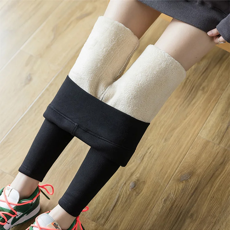 Originalware auf Lager【Leggings aus Lammkaschmir】50% Rabatt.Wärmeisolierend, wind-, wasser- und staubabweisend, trotzt schlechtem Wetter.