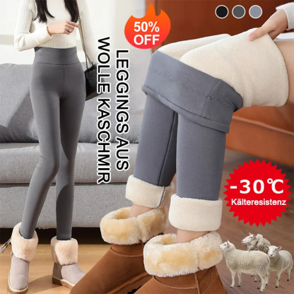Originalware auf Lager【Leggings aus Lammkaschmir】50% Rabatt.Wärmeisolierend, wind-, wasser- und staubabweisend, trotzt schlechtem Wetter.
