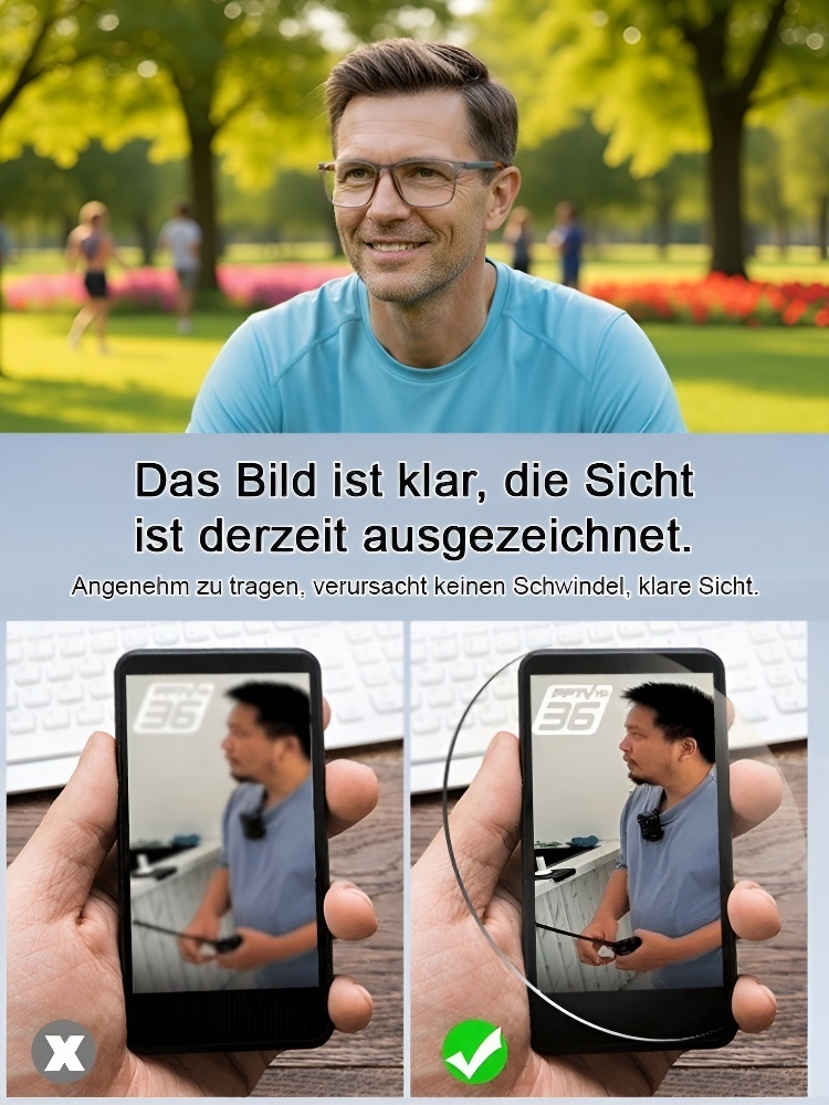 🚀 Revolutionäre Autofokus-Brille: Millisekunden-Schärfe für Nah und Fern + Blaulichtfilter und Selbsttönung 🕶️