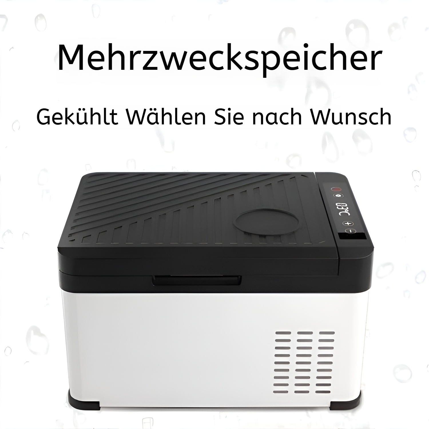 Kompressor-Kühlbox für Auto und Zuhause, 12V/24V, Gefrierschrank für LKW und PKW