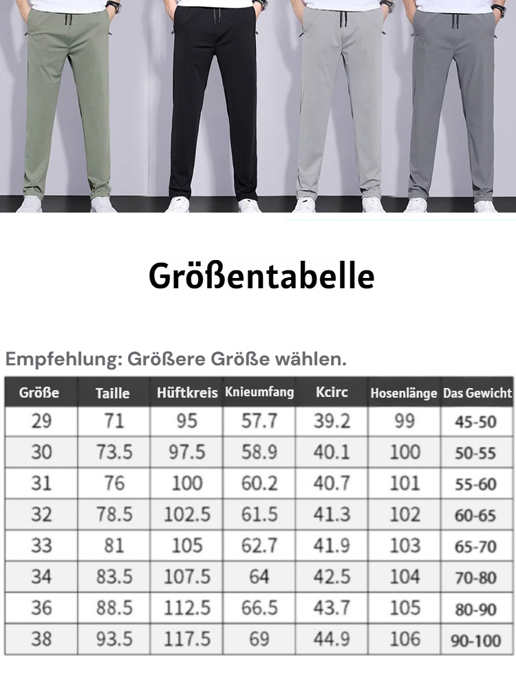 2025 neues Modell【Coolmax Eisseide Hose】3 Stück für 69€