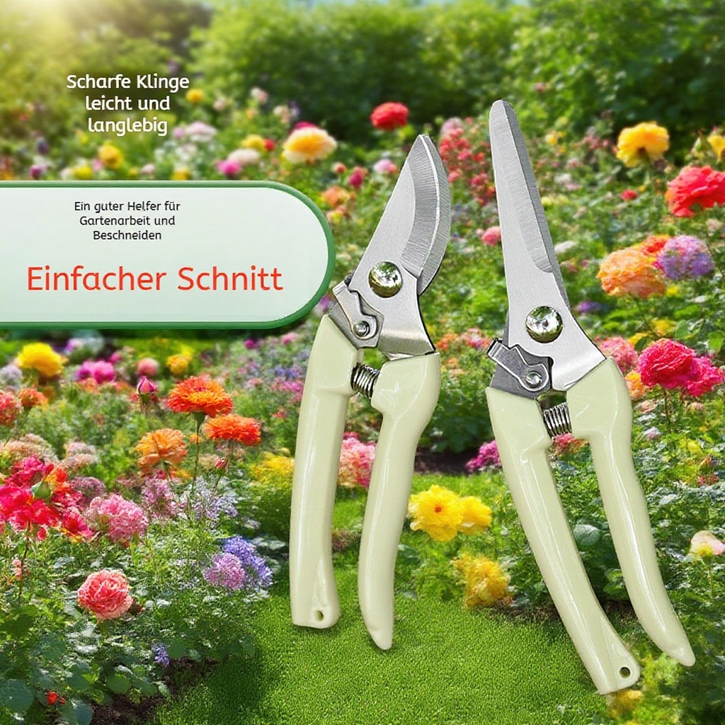 Gartenschere für Obstbäume, Astschere, Blumenschneider, Erntewerkzeug