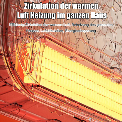 Monatliche Stromkosten von nur 1 Euro【Heizung Wandheizung】50% Rabatt.Konstante Temperatur, leise, zirkulierende Heizung.