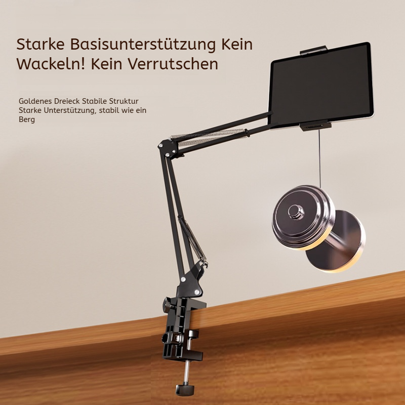 Multifunktionaler faltbarer Handyhalter iPad Tablet Desktop Bett Kopfteil verwendbare Halterung