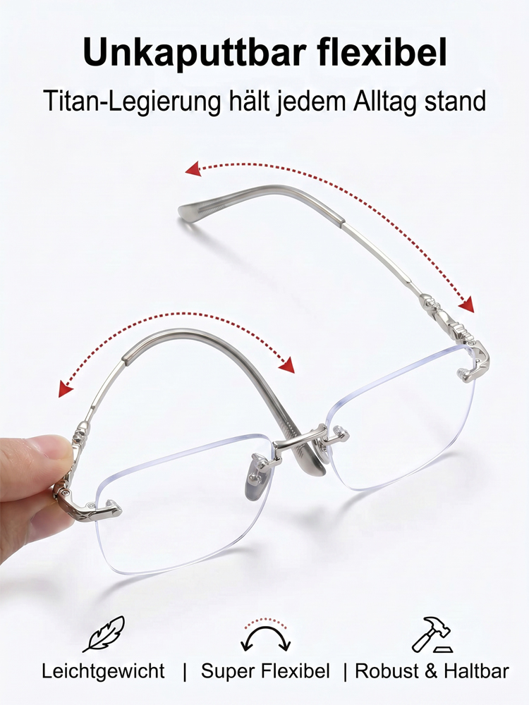 [Kein Sehtest nötig] Jena Optik-Technologie - Smarte Autofokus-Brille | Nah- und Fernsicht | Auto-Fokus -10D bis +10D | Blaulicht- und UV-Schutz 👓