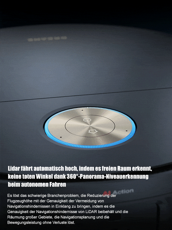 Lidar-Kehrmaschine【Die meistverkaufte intelligente Saugroboter im Kaufland-Supermarkt】