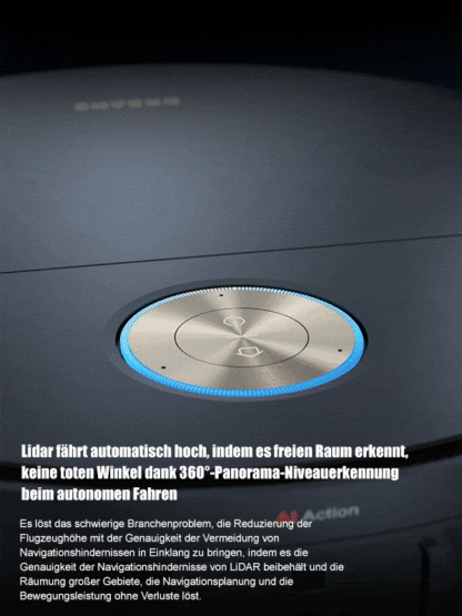Lidar-Kehrmaschine【Die meistverkaufte intelligente Saugroboter im Kaufland-Supermarkt】