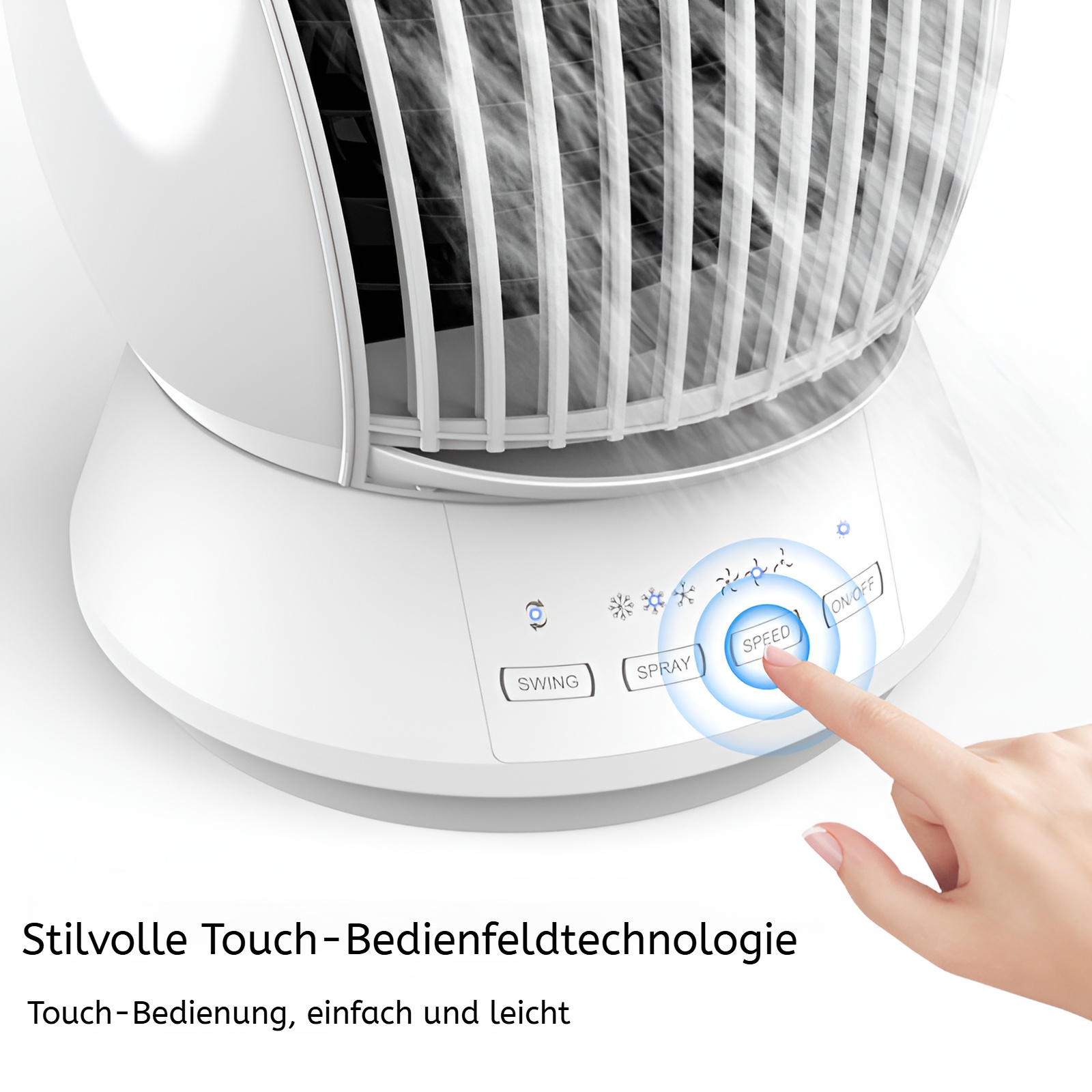 Mini-USB-Klimagerät, Wassersprüh-Kühlventilator, Desktop-Lüfter, Fabrikdirektverkauf