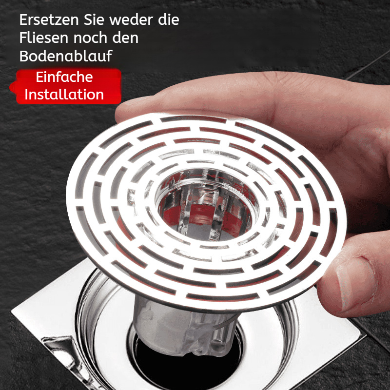 Großer Durchmesser, geruchsfreier Bodenablauf