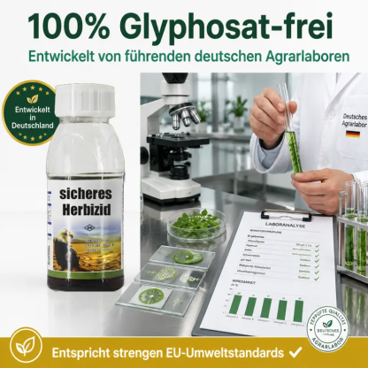 ✅👍Ultimatives Profi-Unkrautvernichter-Konzentrat: 1 Kappe für 1000 m² – Sichtbar in 3 Stunden & 3-fache Geld-zurück-Garantie！