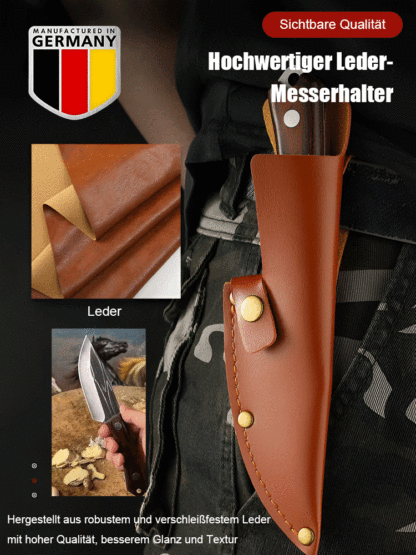 Scharfes Profi-Campingmesser aus Edelstahl