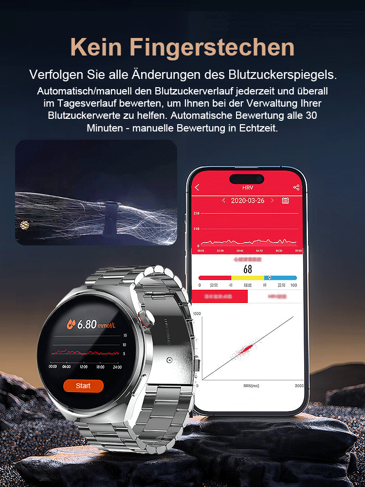 Premium Upgrade Smartwatch ✨ Bluetooth Telefonie✨ NFC Funktion ✨ Universal Kompatibel ⌚💳