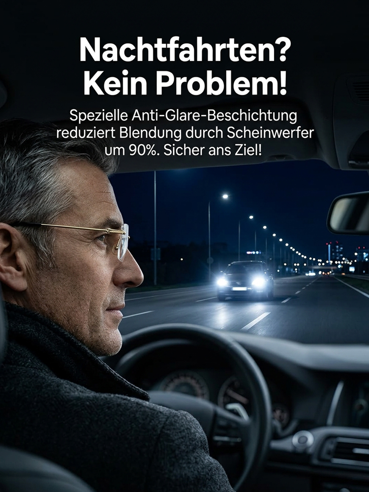Smarte Lesebrille ✨ Nah und Fern ✨ Automatischer Fokus ✨Rahmenlos ✨ Ultraleicht 5g 👓