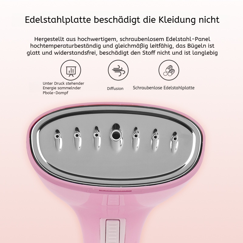 Tragbares Dampfbügeleisen für Zuhause, Faltenentferner, Handbügelmaschine OXO