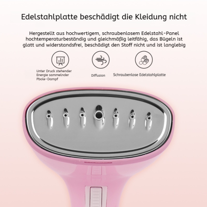 Tragbares Dampfbügeleisen für Zuhause, Faltenentferner, Handbügelmaschine OXO