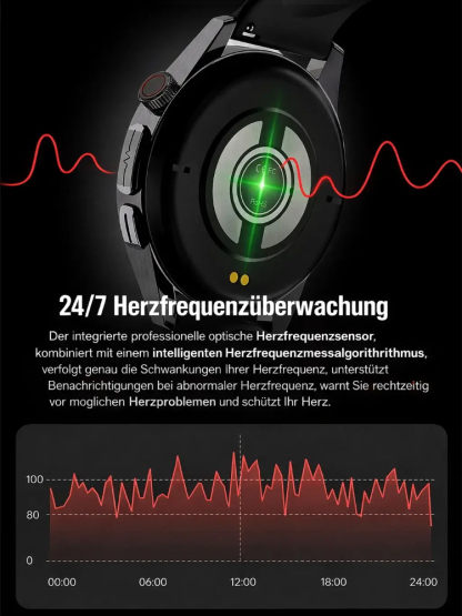 Premium Upgrade Smartwatch ✨ Bluetooth Telefonie✨ NFC Funktion ✨ Universal Kompatibel ⌚💳