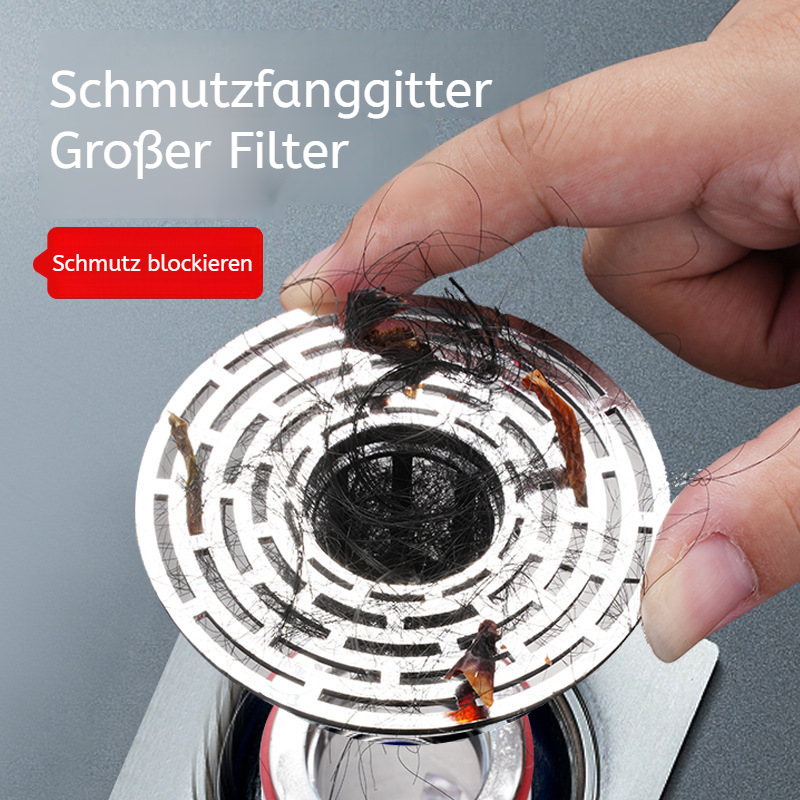 Großer Durchmesser, geruchsfreier Bodenablauf