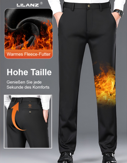 【Gerade Business-Hose aus Samt für Herren】50% Rabatt. Sehr warm, atmungsaktiv und nicht stickig, hautfreundlich, elastisch und farbecht selbst nach dem Waschen.