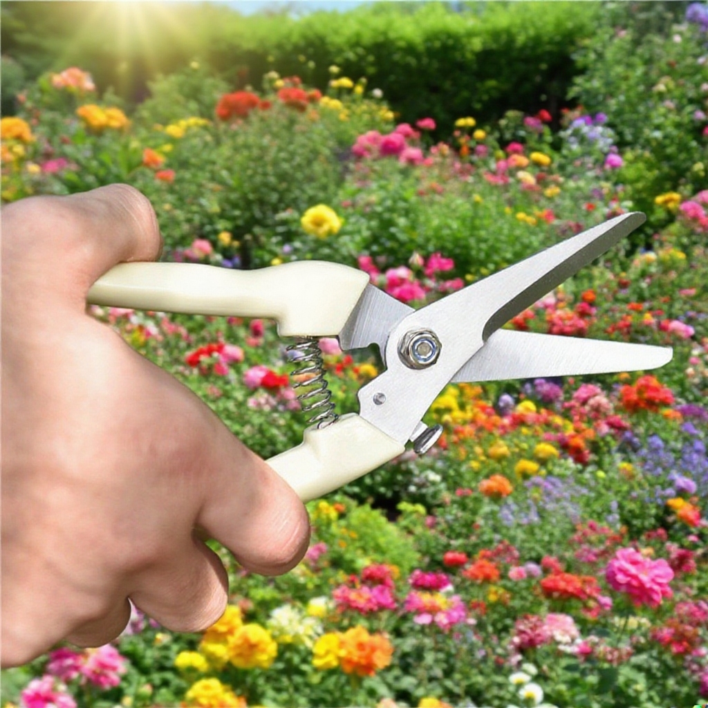 Gartenschere für Obstbäume, Astschere, Blumenschneider, Erntewerkzeug