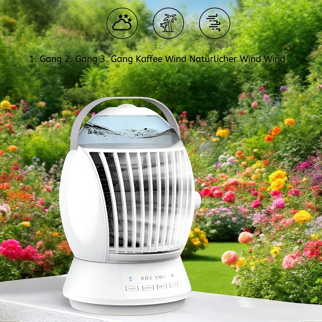 Mini-USB-Klimagerät, Wassersprüh-Kühlventilator, Desktop-Lüfter, Fabrikdirektverkauf