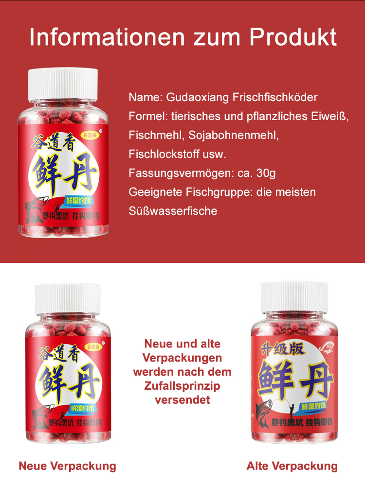 【Hochwirksamer Frischfleisch Köder】5€/Stück