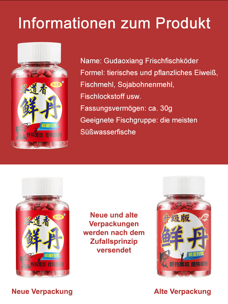 【Hochwirksamer Frischfleisch Köder】5€/Stück