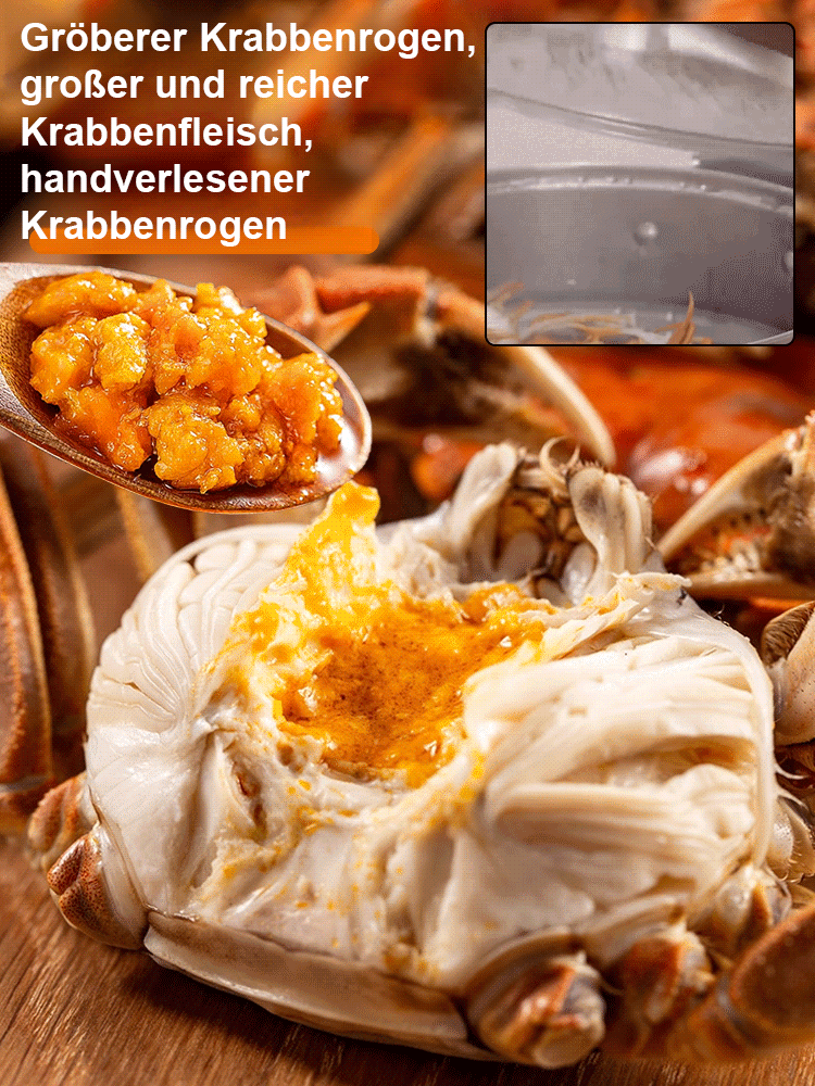 Empfohlen von Michelin-Sterneköchen – Premium-Blaukrabben-Crab Paste für ein außergewöhnliches Dinner-Erlebnis [50.000 Gläser pro Monat verkauft]