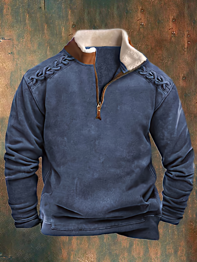 【Neuer Stil Herbst und Winter Lammwolle Sweatshirt】50% Rabatt. Selbst bei den kältesten Temperaturen bietet sie hervorragende Wärmeisolierung