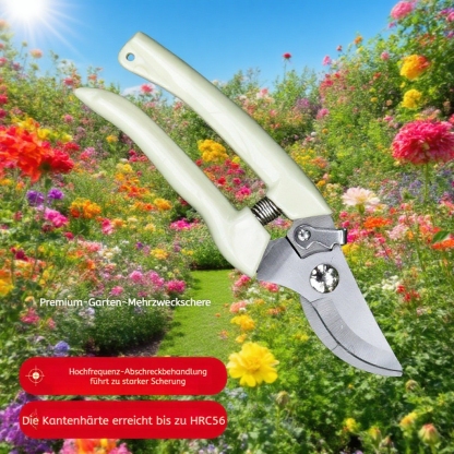 Gartenschere für Obstbäume, Astschere, Blumenschneider, Erntewerkzeug