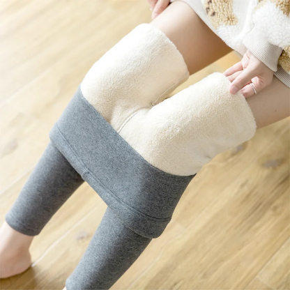 Originalware auf Lager【Leggings aus Lammkaschmir】50% Rabatt.Wärmeisoli