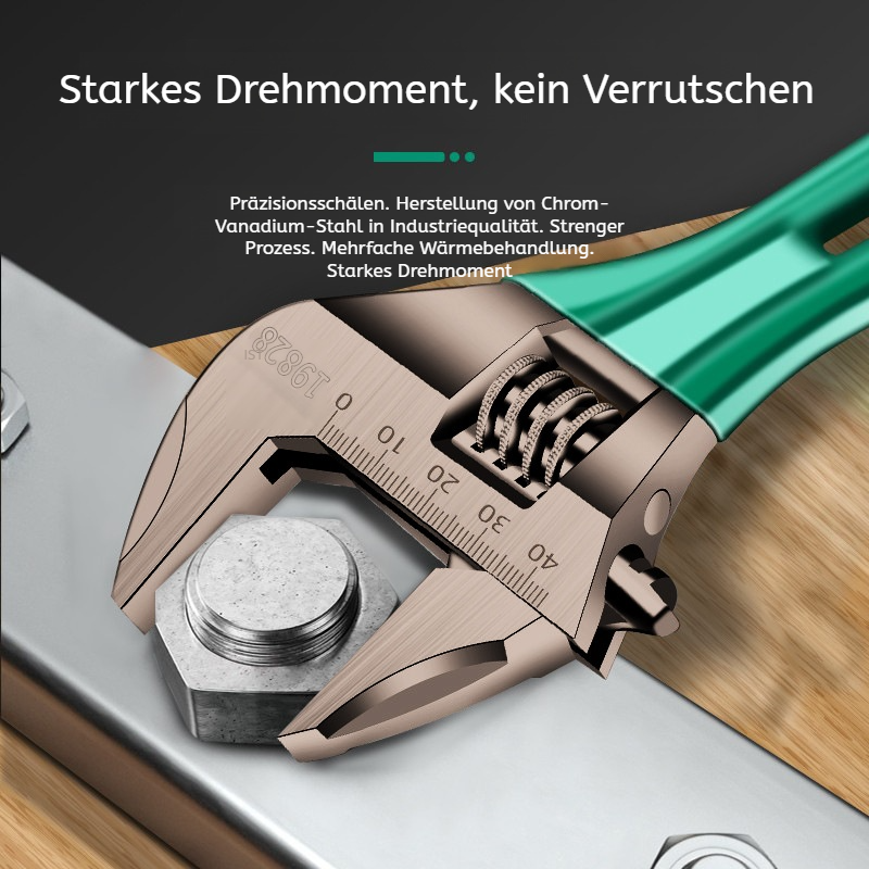 Großöffnender Schraubenschlüssel – Elektrischer Schraubenschlüssel mit ergonomischem Design