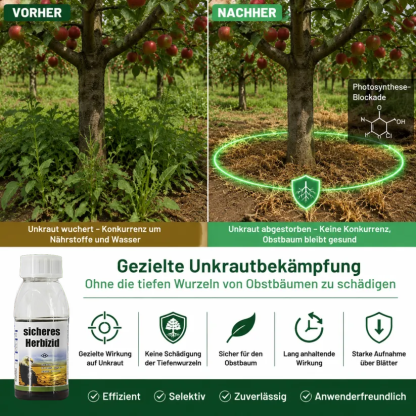 ✅👍Ultimatives Profi-Unkrautvernichter-Konzentrat: 1 Kappe für 1000 m² – Sichtbar in 3 Stunden & 3-fache Geld-zurück-Garantie！