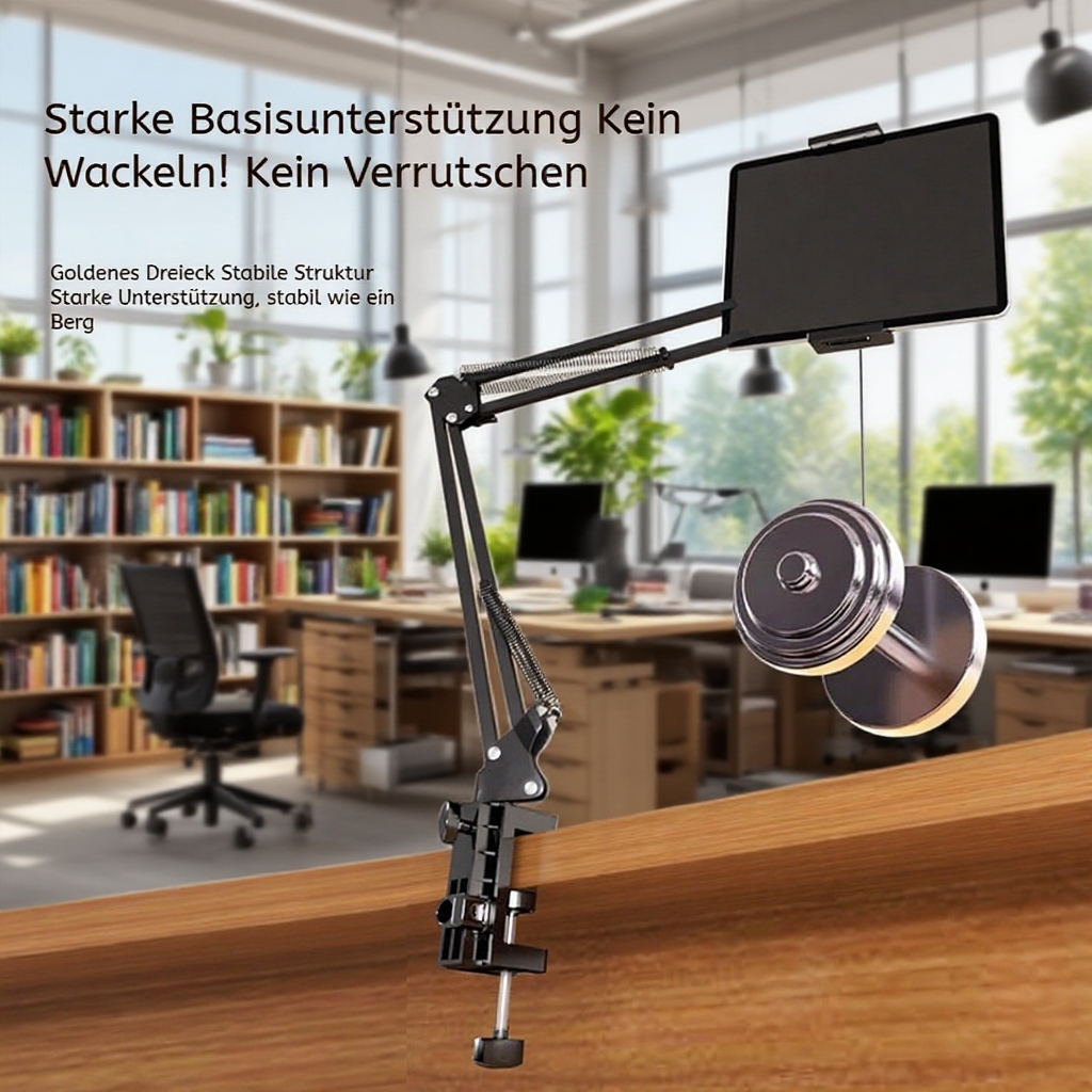 Multifunktionaler faltbarer Handyhalter iPad Tablet Desktop Bett Kopfteil verwendbare Halterung