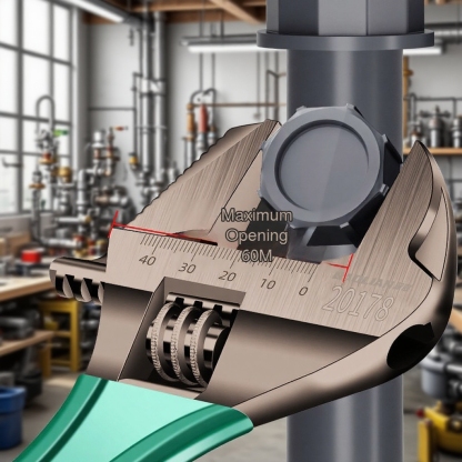 Großöffnender Schraubenschlüssel – Elektrischer Schraubenschlüssel mit ergonomischem Design