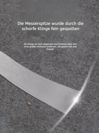 Manganstahl Zwiebelspaten Gemüsespaten Knoblauchspaten gehärteter Zwiebelspaten