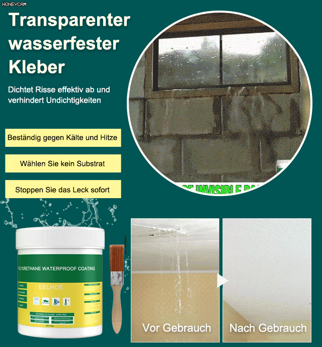 ❌🌧❌【transparentes wasserdichtes Artefakt】50% Rabatt
