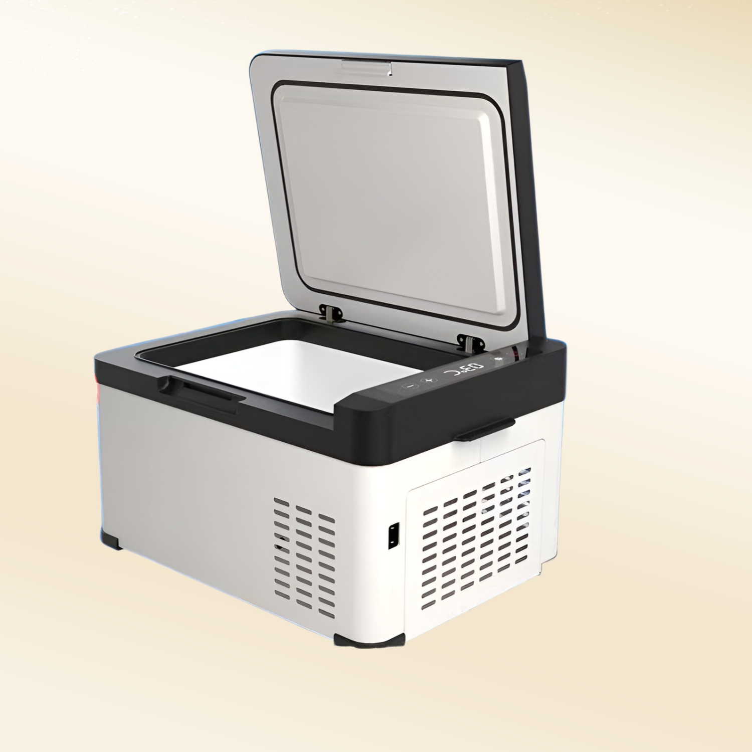 Kompressor-Kühlbox für Auto und Zuhause, 12V/24V, Gefrierschrank für LKW und PKW